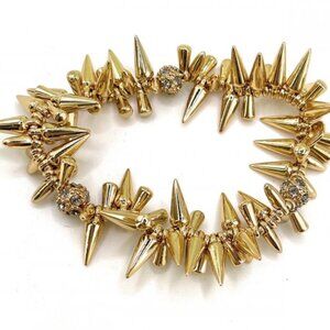 Stella and Dot | Gold Renegade Cluster Bracelet